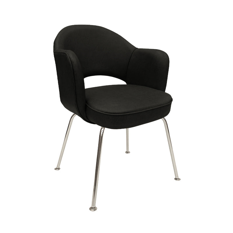 Silla Saarinen Arm Tubular Eco cuero